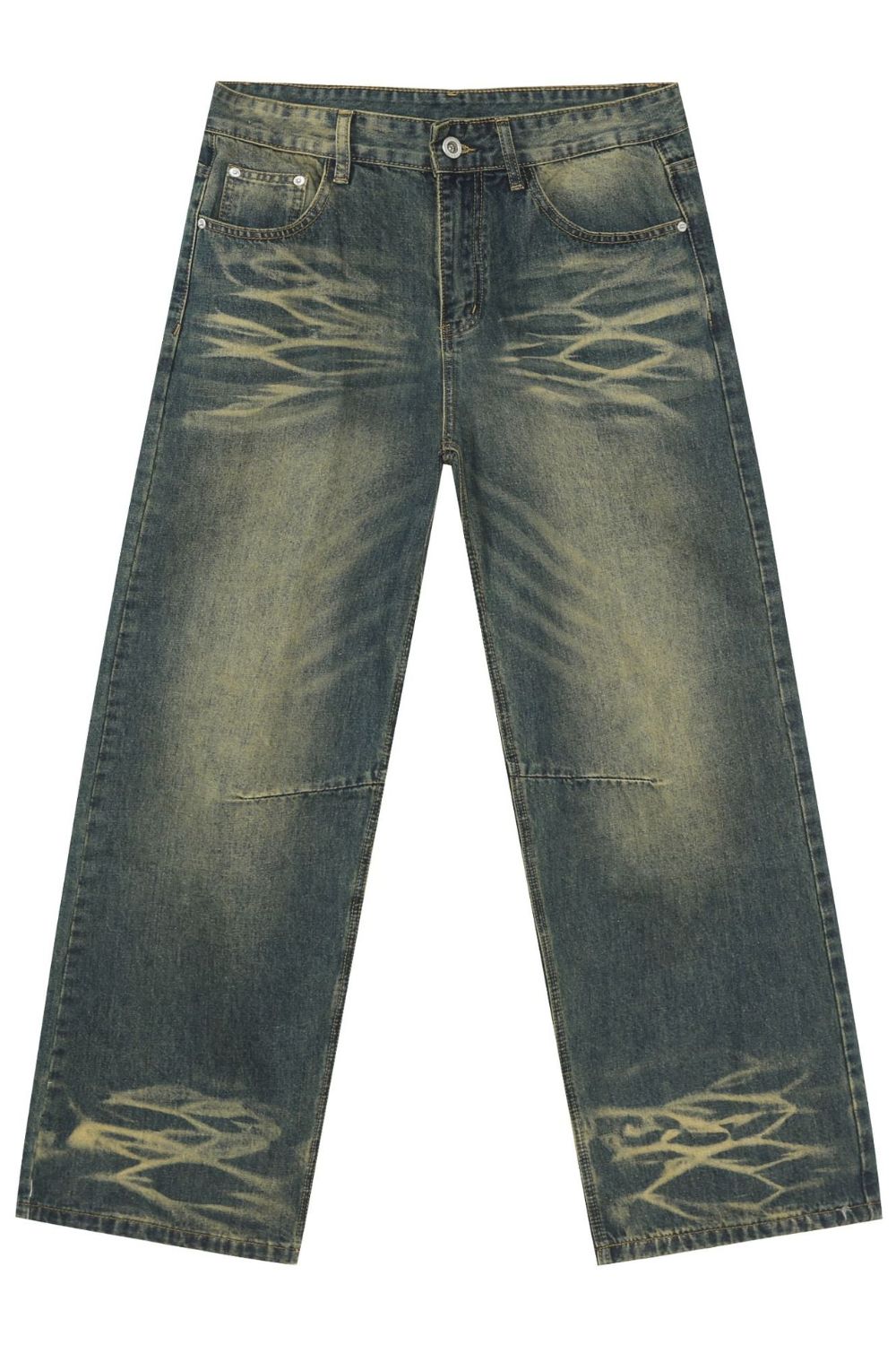 Men's Wide Leg Jeans