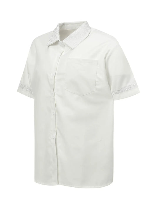 Men's Short Sleeve Button-Up Shirt