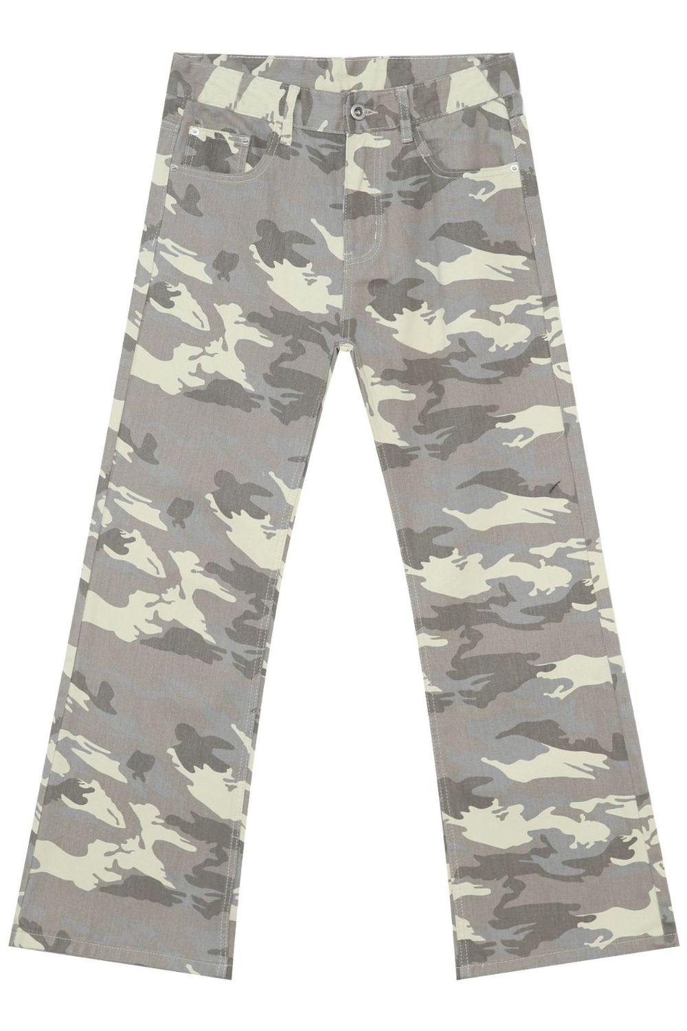 Men's Camouflage Jeans with Pockets