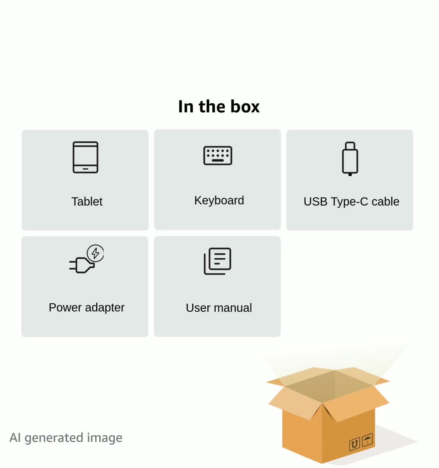 Android 15 Tablets 12 inch, 24GB(8+16)RAM+256 Storage(Expand to 1TB).