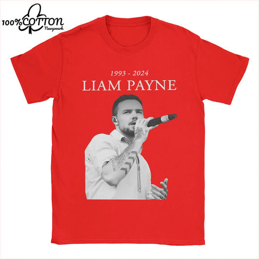 1993-2024 Liam Payne memories RIP Tee Shirt for Men Women Graphic Printing T Shirts 100% Cotton Clothing