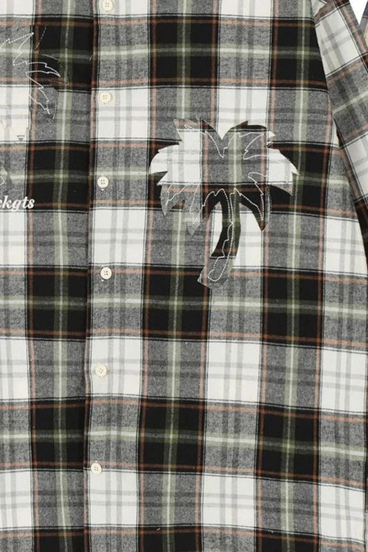 Men's Plaid Pattern Long Sleeve Shirt