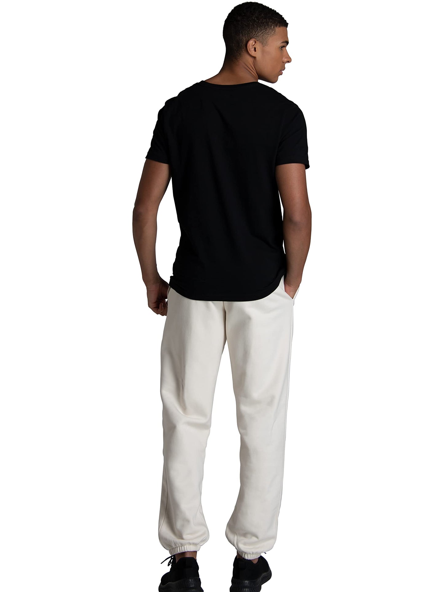 Fruit Of The Loom Mens Eversoft Fleece Elastic Bottom With Pockets, Relaxed Fit, Moisture Wicking, Breathable Sweatpants, Black, X-Large US