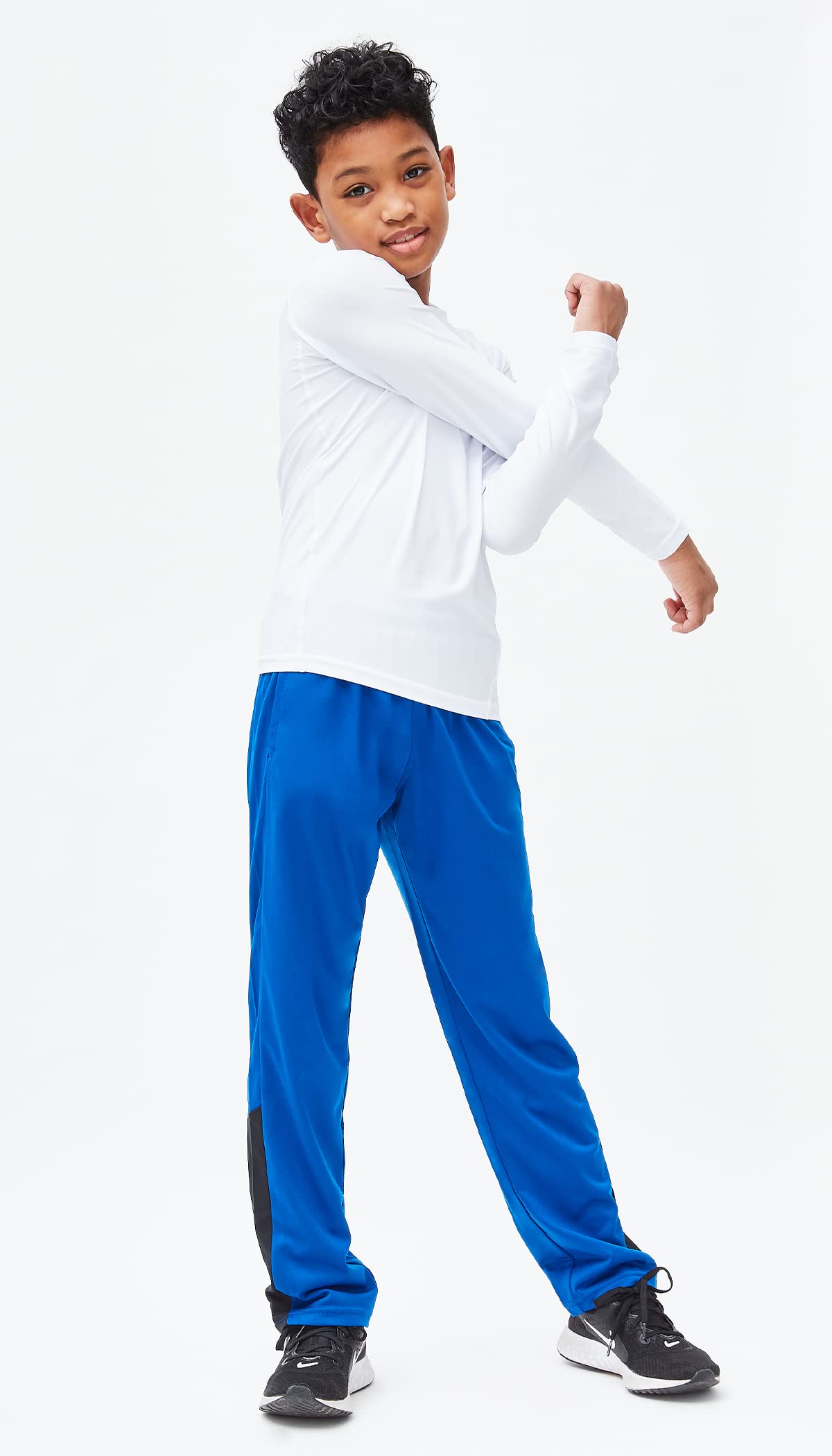 DEVOPS Boys Active Performance Workout Athletic Training Pants