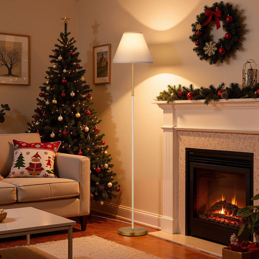 Mercer41 62.2" Traditional Floor Lamp with Remote & LED