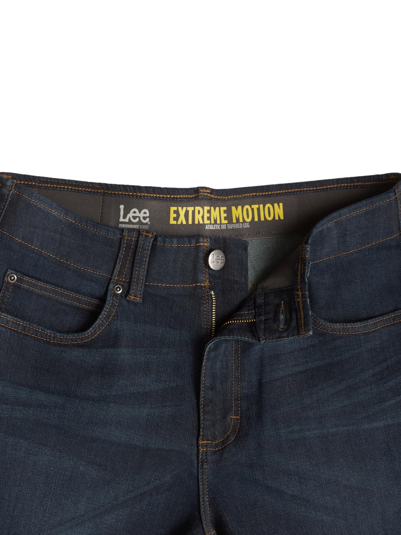 Lee Men's Extreme Motion Straight Taper Jean Cougar 34W x 30L