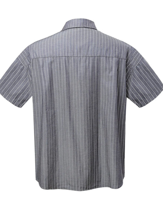 Men's Striped Short Sleeve Shirt