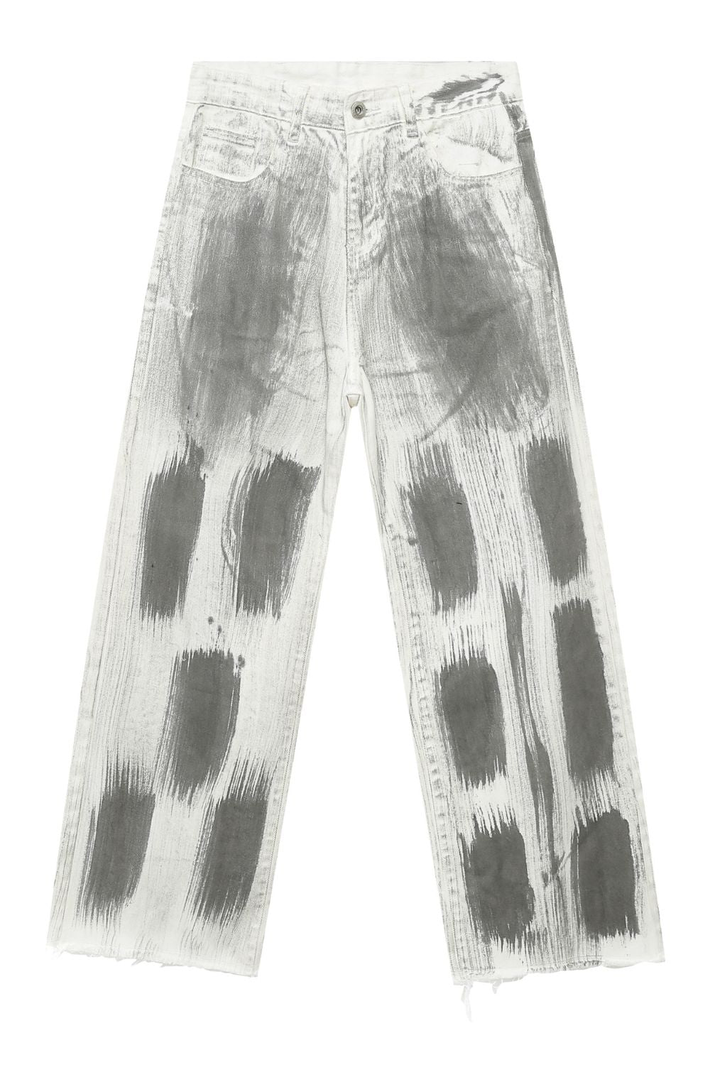 Men's Contrast Loose Jeans