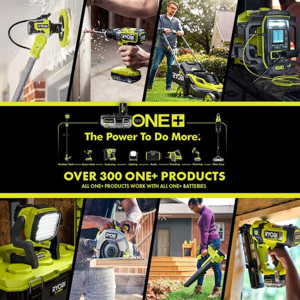 RYOBI ONE+ 18V Cordless 1/2-inch Drill Driver Kit with Battery & Charger