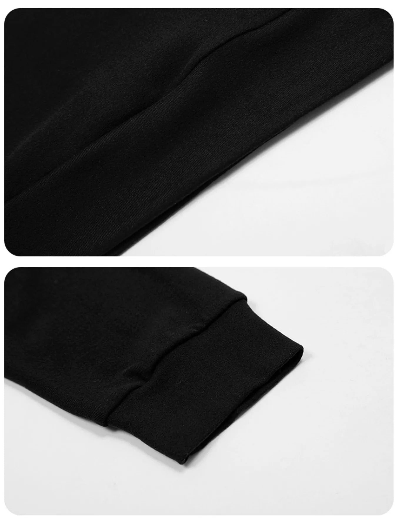 Men's Mock Neck Long Sleeve Top