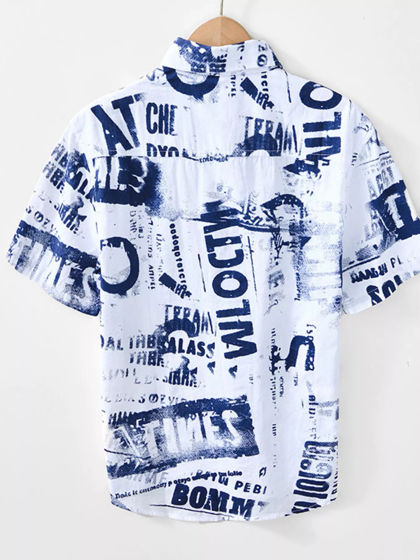 Men's Printed Short Sleeve Shirt