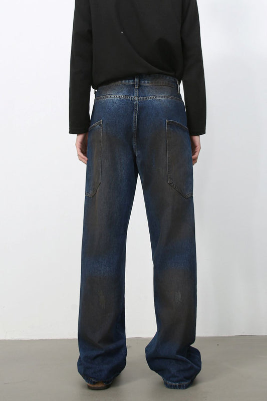 Men's Baggy Jeans with Pockets