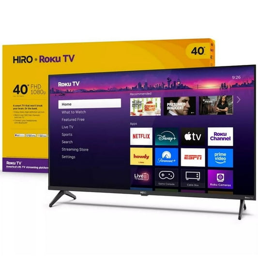HiRo H40C3C4 Smart TV 40" Full HDWith Dolby Audio