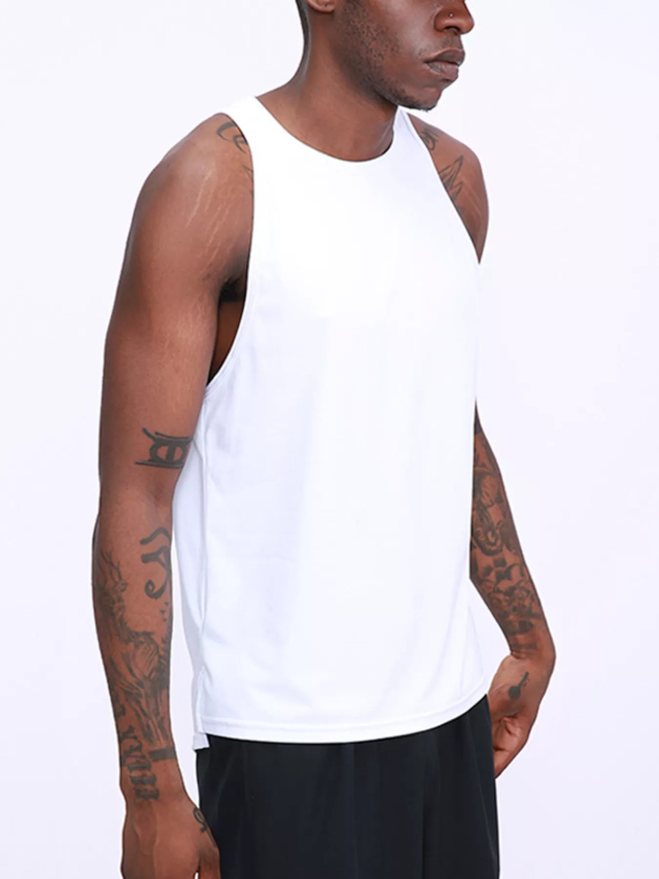 Men's Plus Size Sleeveless Performance Active Tank