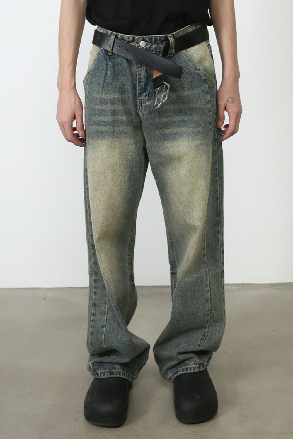 Men's Wide Leg Jeans