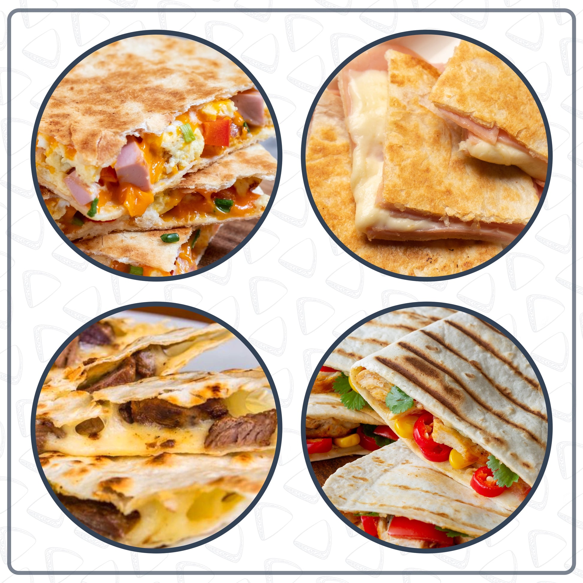 Mini 550W Street Taco Quesadilla Maker