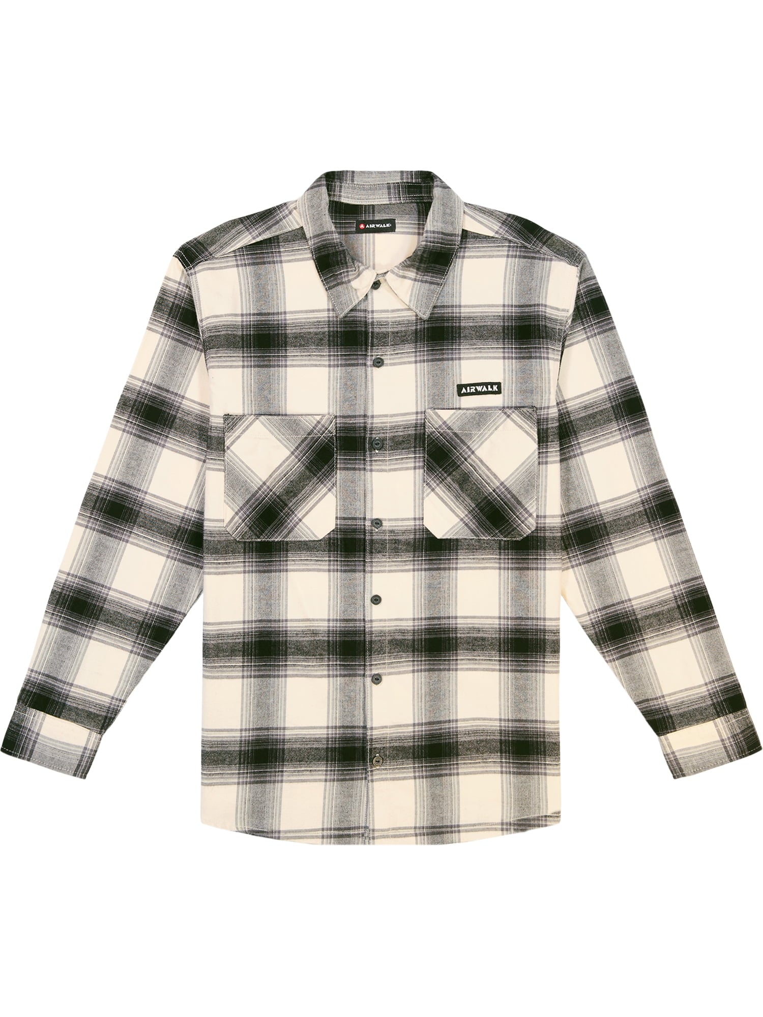 Airwalk Men's & Big Men's Long-Sleeve Flannel Shirt, Sizes XS-3XL