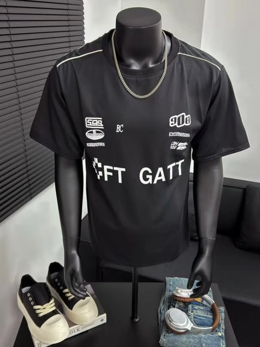 Men's Full Size Round Neck Short Sleeve Top Plus Size