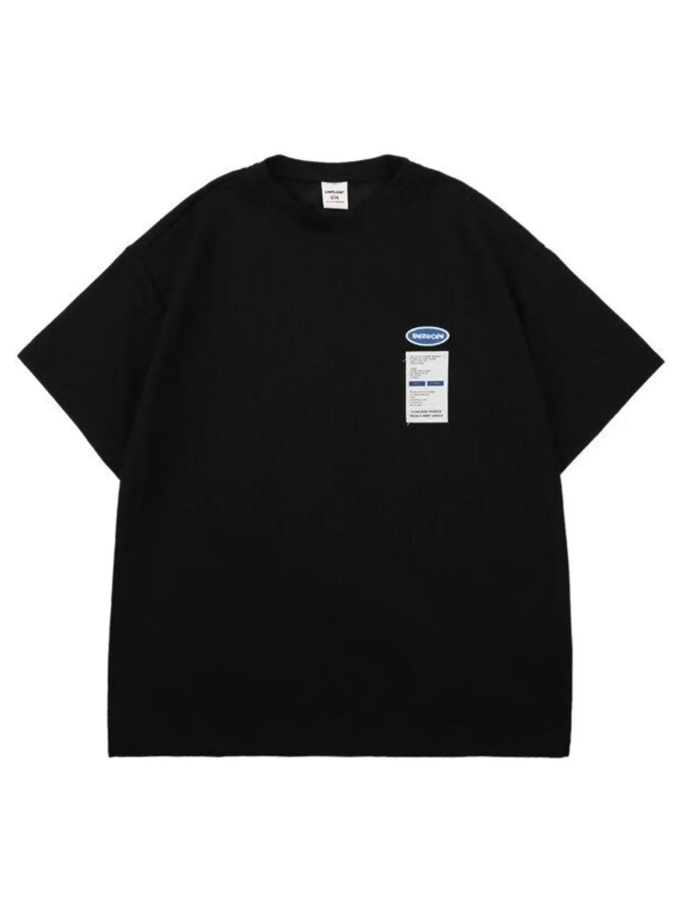 Men's Full Size Round Neck Half Sleeve T-Shirt Plus Size