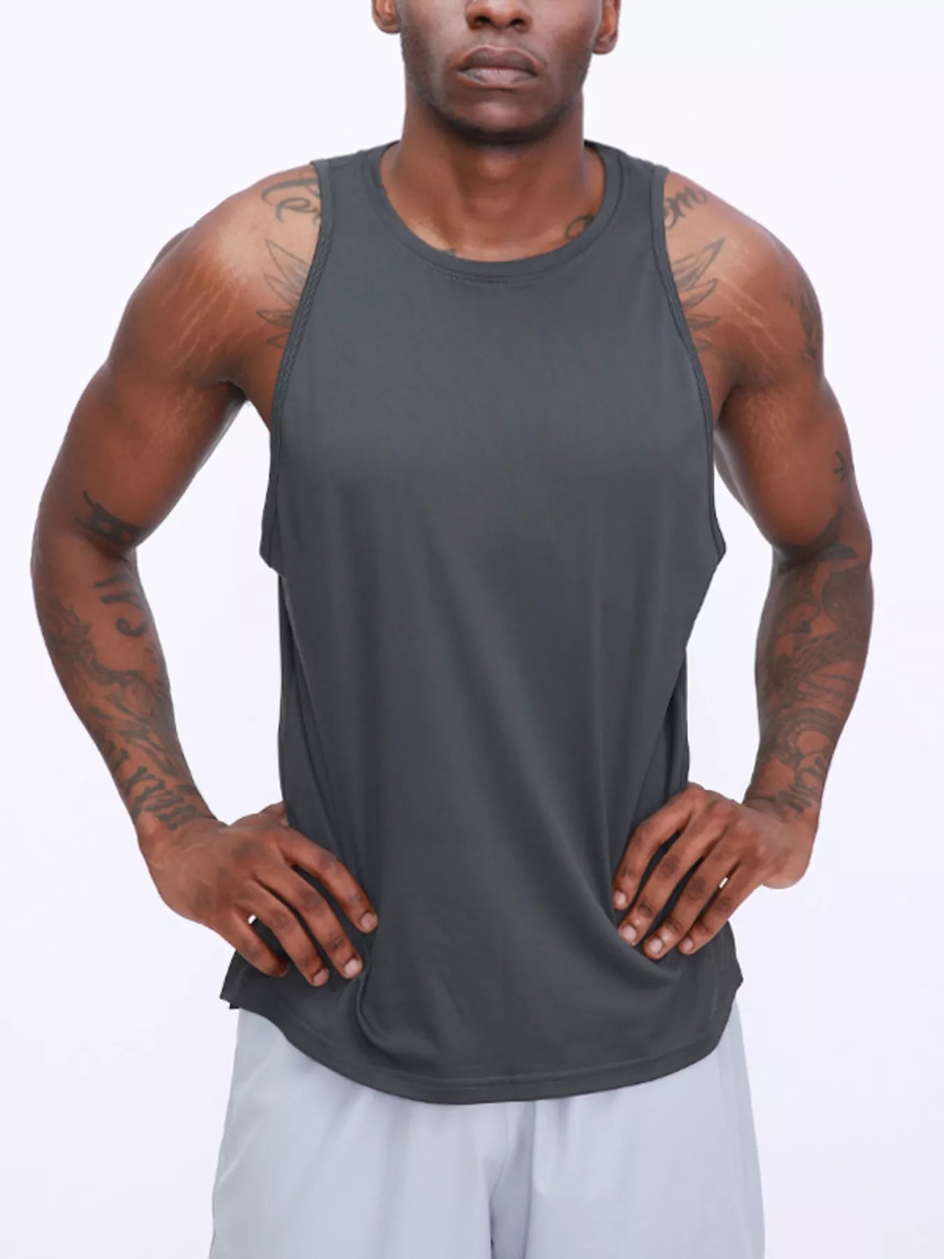 Men's Plus Size Sleeveless Performance Active Tank