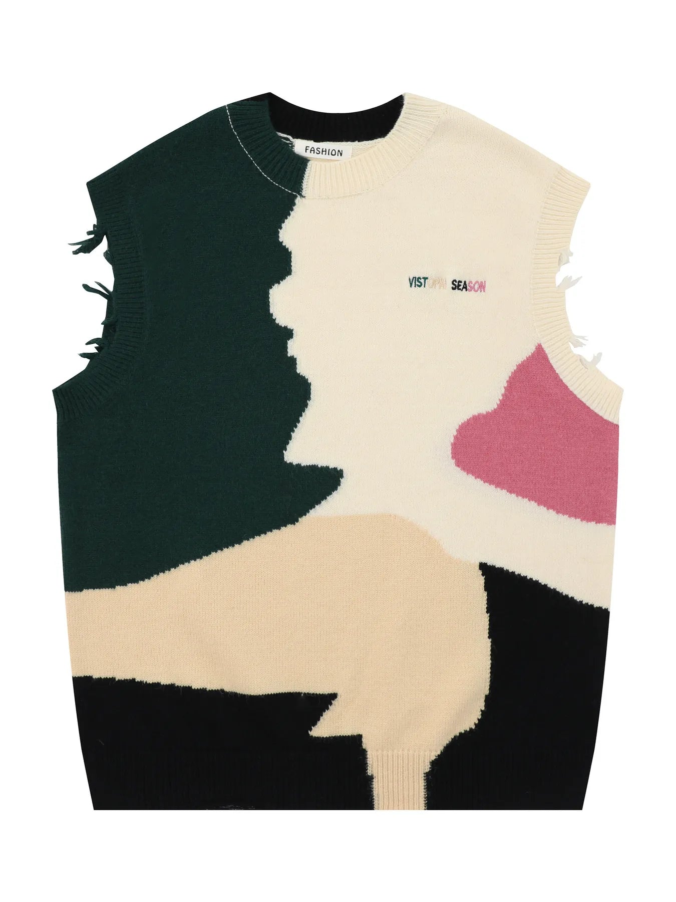 Men's Abstract Pattern Sweater Vest