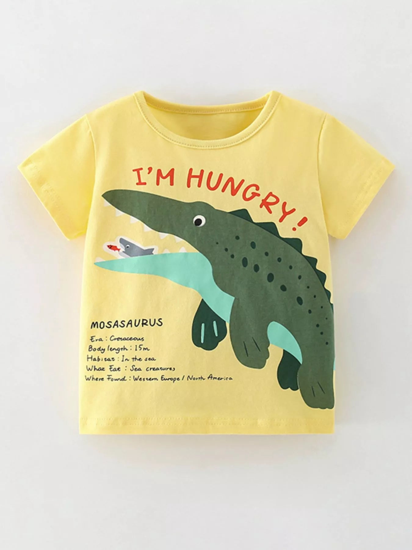 Children's Crocodile Short Sleeve T-Shirt