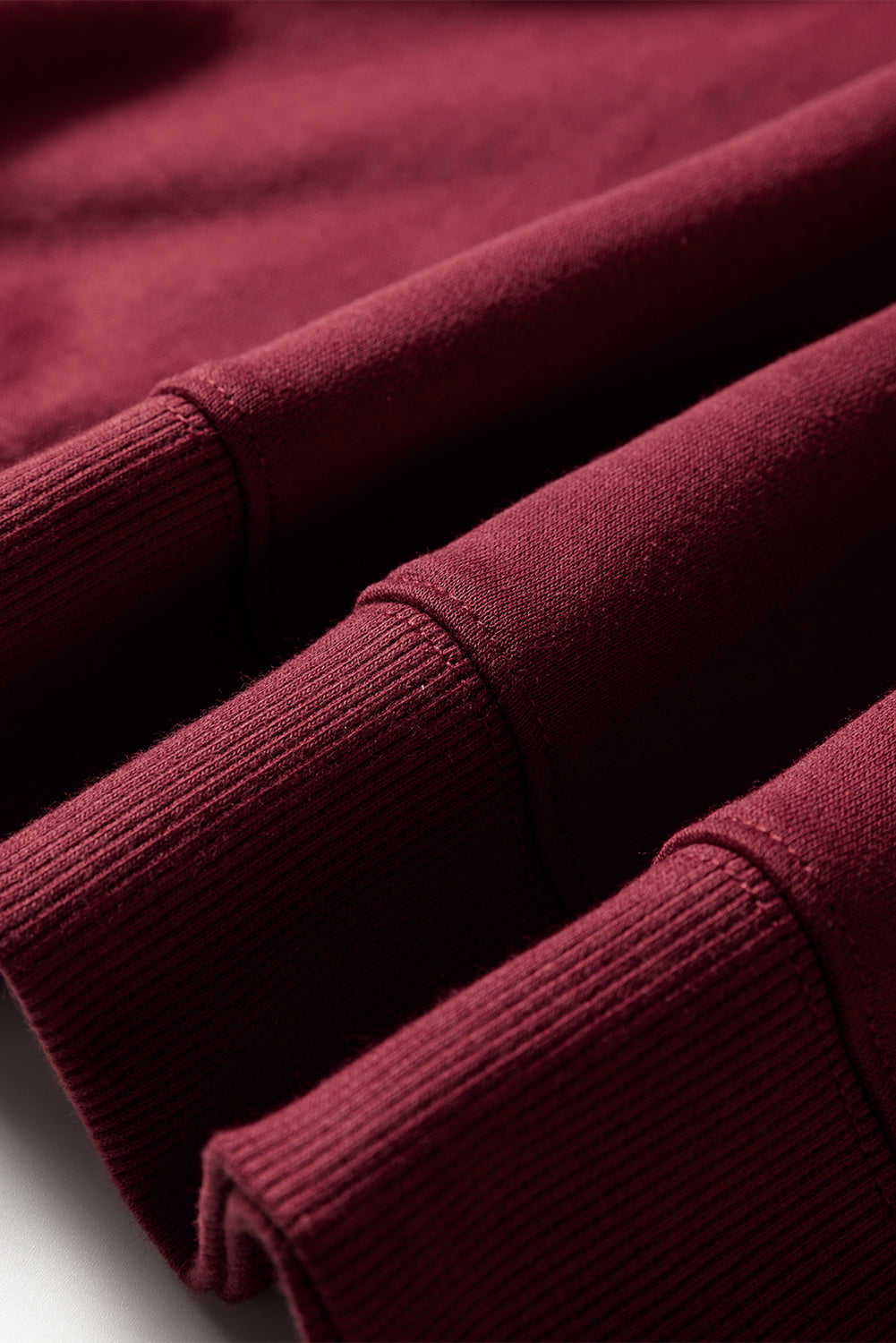 Black Preppy Striped Sleeve Loose Sweatshirt