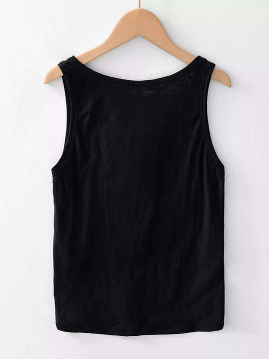 Men's Plus Size Essential Soft Cotton Tank Top