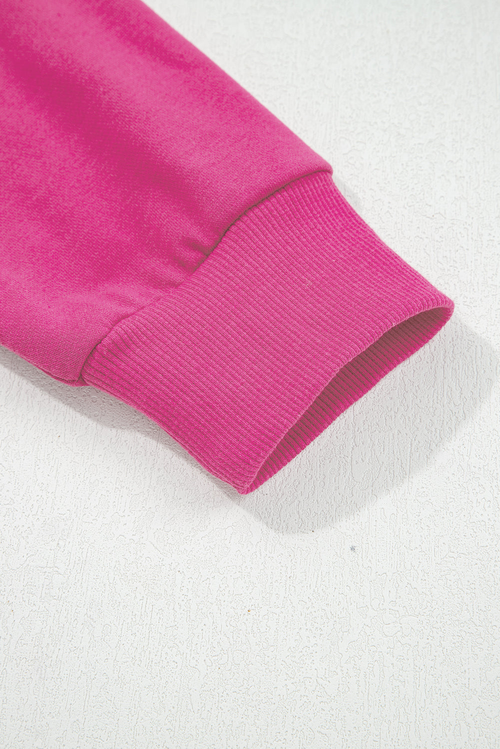 Black Preppy Striped Sleeve Loose Sweatshirt