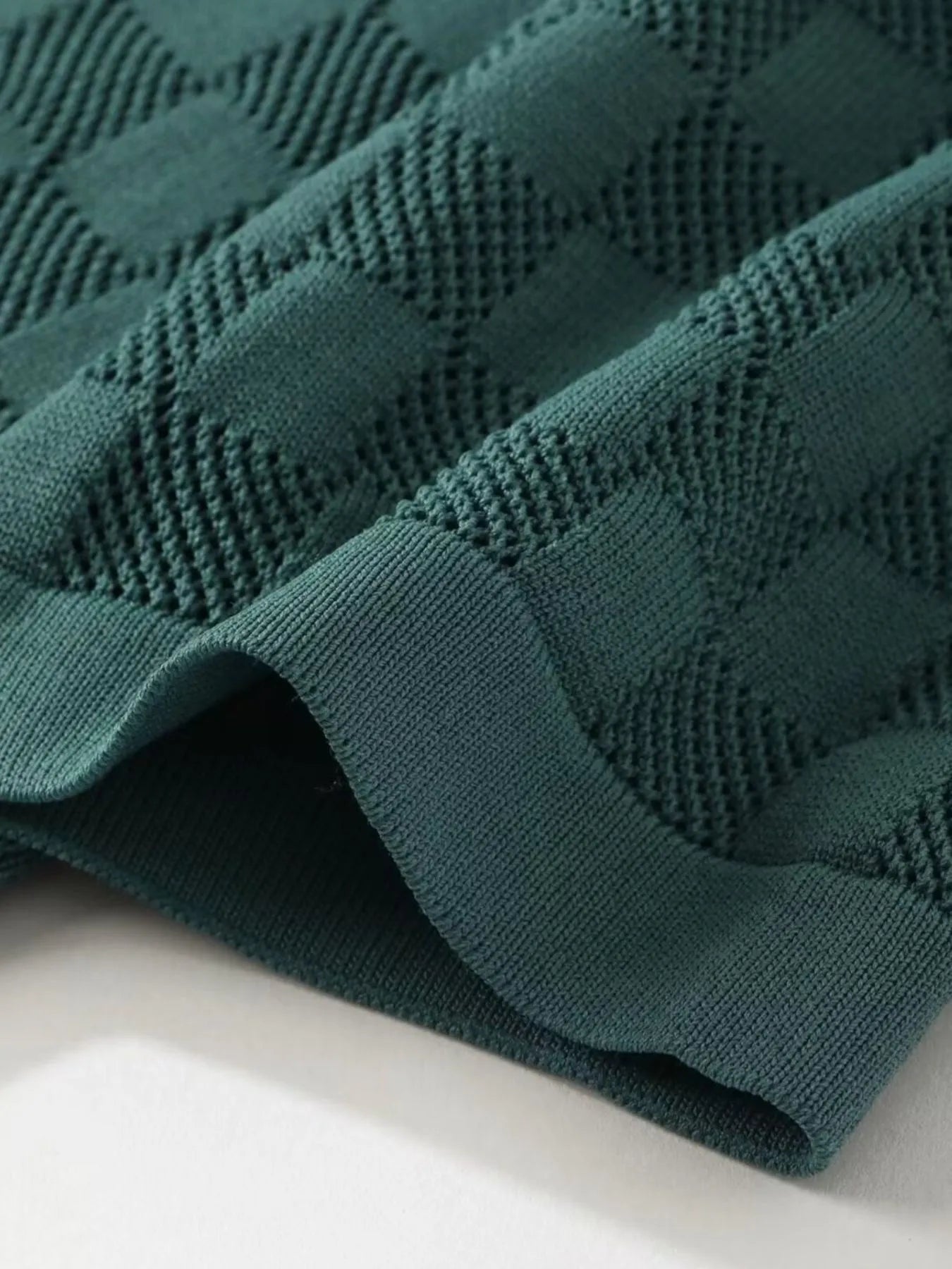 Men's Full Size Checkered Round Neck Short Sleeve T-Shirt Plus Size