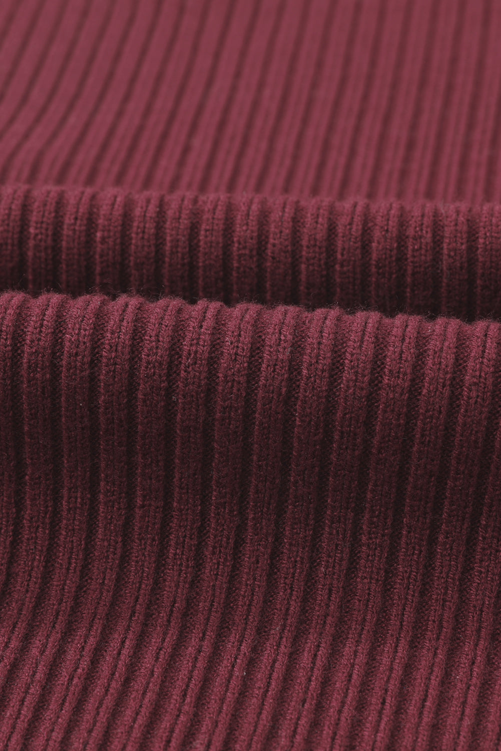 Gold Flame Patch Pocket Ribbed Knit Short Sleeve Sweater