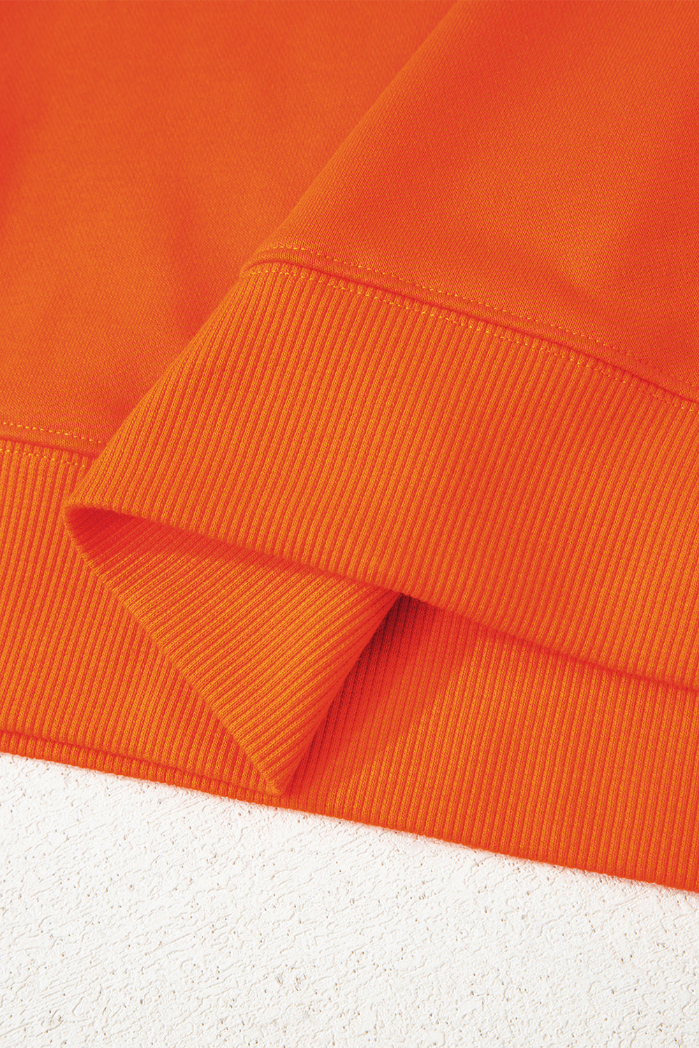 Black Preppy Striped Sleeve Loose Sweatshirt