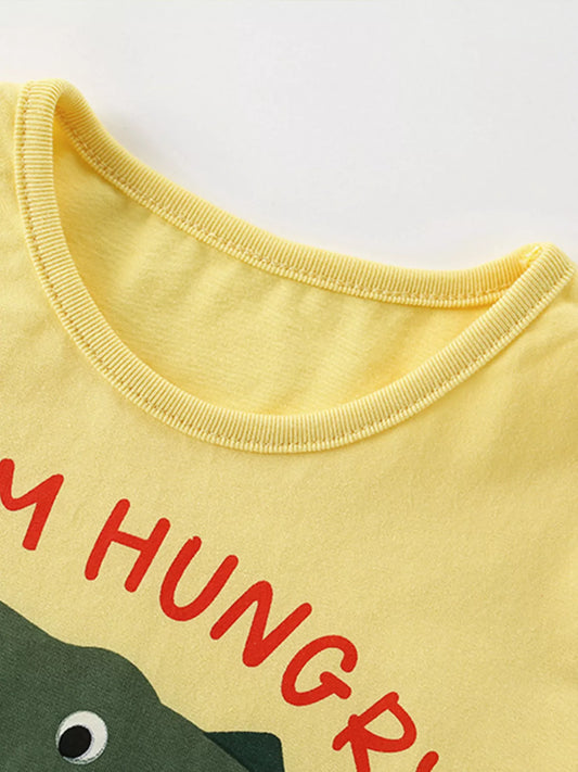 Children's Crocodile Short Sleeve T-Shirt