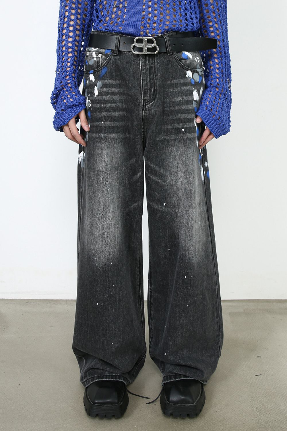 Men's Distressed Skinny Jeans