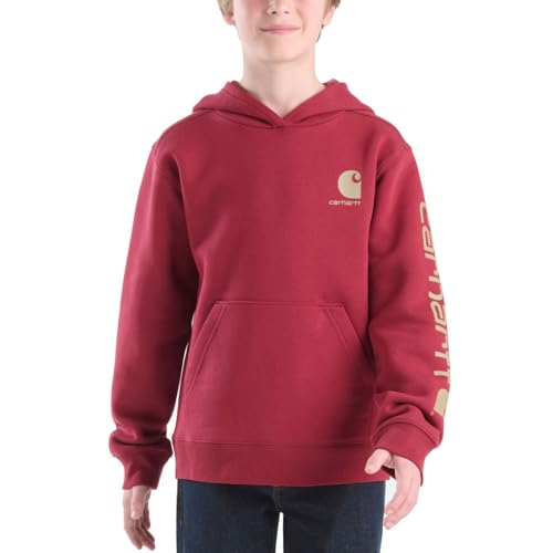 Carhartt Kid's CA6272 Long-Sleeve Graphic Sweatshirt - Boys