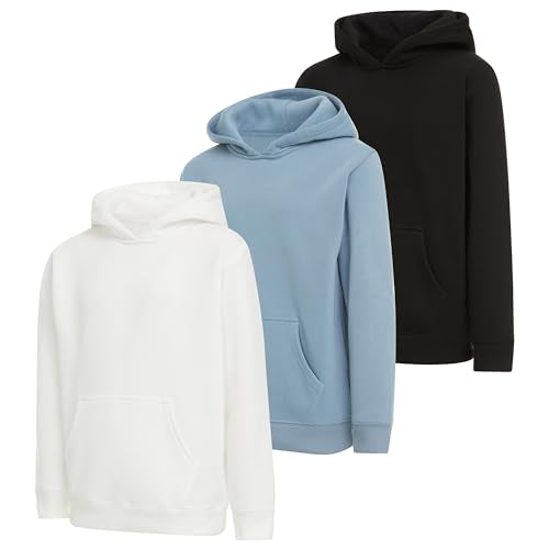 PURE CHAMP Boys 3‑Pack Fleece Hoodie, Pullover & Zip‑Up
