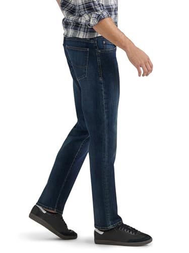 Lee Men's Extreme Motion Straight Taper Jean Cougar 34W x 30L