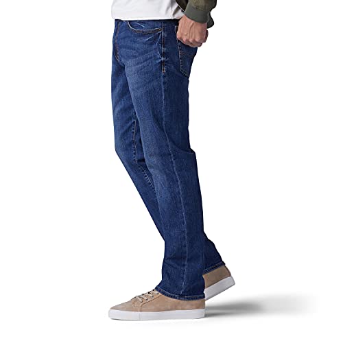 Lee Men's Extreme Motion Straight Taper Jean Cougar 34W x 30L