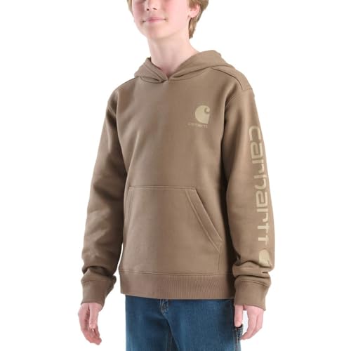 Carhartt Kid's CA6272 Long-Sleeve Graphic Sweatshirt - Boys