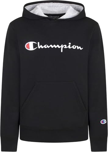 ChampionYouth Powerblend Fleece Hoodie, Signature Black, Small