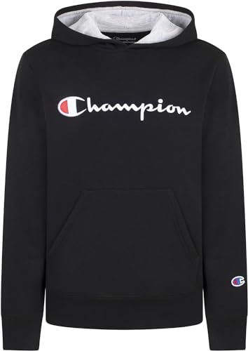 ChampionYouth Powerblend Fleece Hoodie, Signature Black, Small