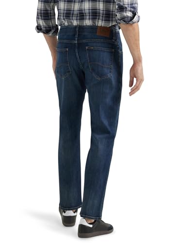 Lee Men's Extreme Motion Straight Taper Jean Cougar 34W x 30L