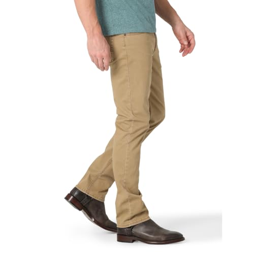 Wrangler Authentics Men's Slim Fit Straight Leg Jean, Anthracite, 34W x 30W