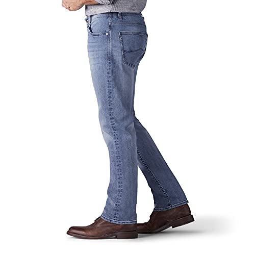 Lee Men's Extreme Motion Straight Taper Jean Cougar 34W x 30L