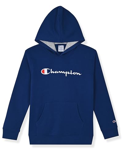 ChampionYouth Powerblend Fleece Hoodie, Signature Black, Small
