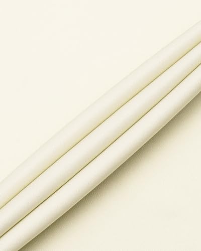 J.VER Men's Dress Shirts Solid Long Sleeve Stretch Wrinkle-Free Formal Shirt Business Casual Button Down Shirts White