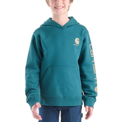 Carhartt Kid's CA6272 Long-Sleeve Graphic Sweatshirt - Boys