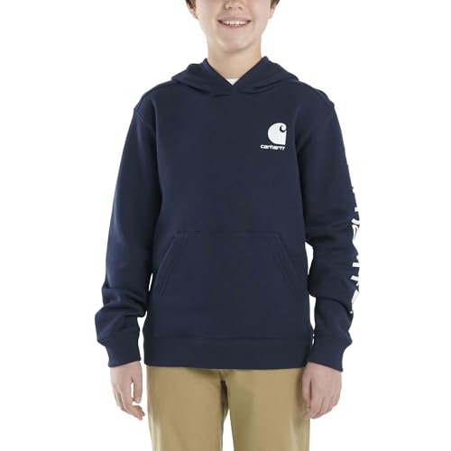 Carhartt Kid's CA6272 Long-Sleeve Graphic Sweatshirt - Boys