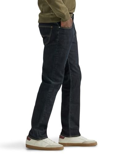 Lee Men's Extreme Motion Straight Taper Jean Cougar 34W x 30L