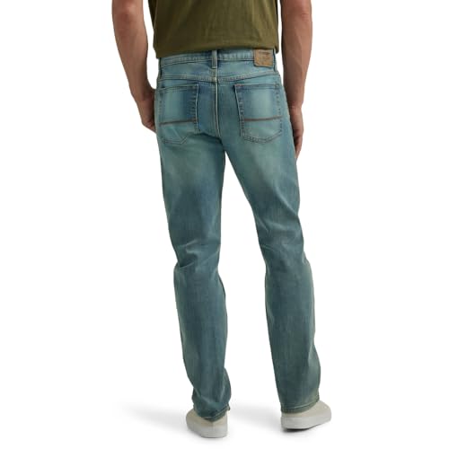 Wrangler Authentics Men's Slim Fit Straight Leg Jean, Anthracite, 34W x 30W